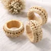 Handmade Natural Wicker Napkin Holder Ring