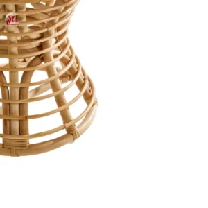 Handwoven Natural Rattan Stool
