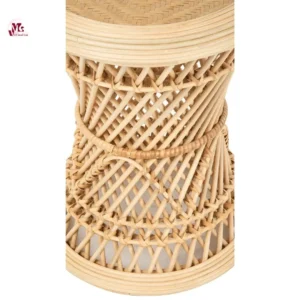 Rattan Accent Stool