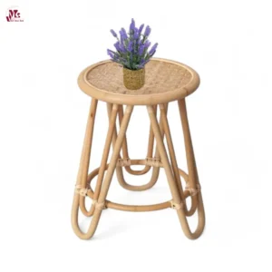 Rattan Small Side Table