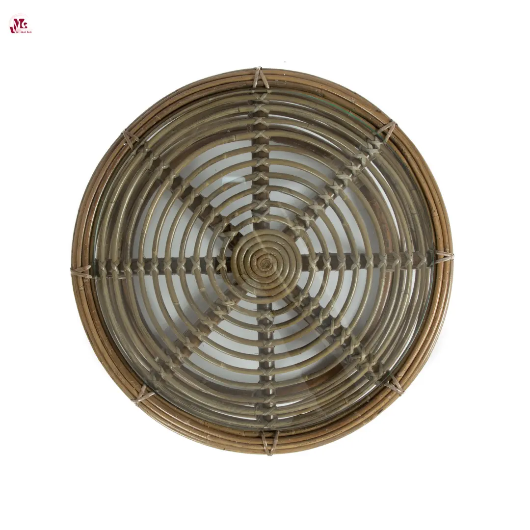 Rattan Round Coffee Table