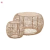 Wicker Round Coffee Table