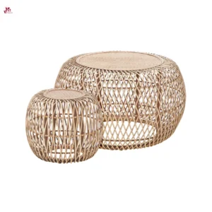 Wicker Round Coffee Table