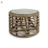 Rattan Round Coffee Table