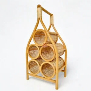 Wicker Wine Bottle Holder