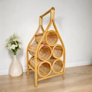Wicker Wine Bottle Holder