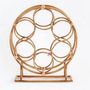 Rattan Bottle Holder Wine Rack