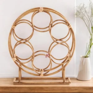 Rattan Bottle Holder Wine Rack