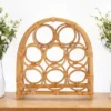 Wicker Wine Rack