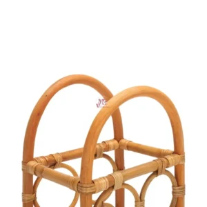 Vintage Cane Wine Rack