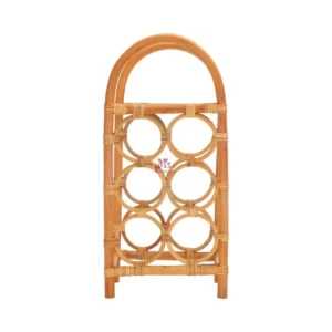 Vintage Cane Wine Rack