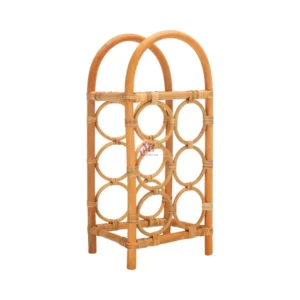 Vintage Cane Wine Rack