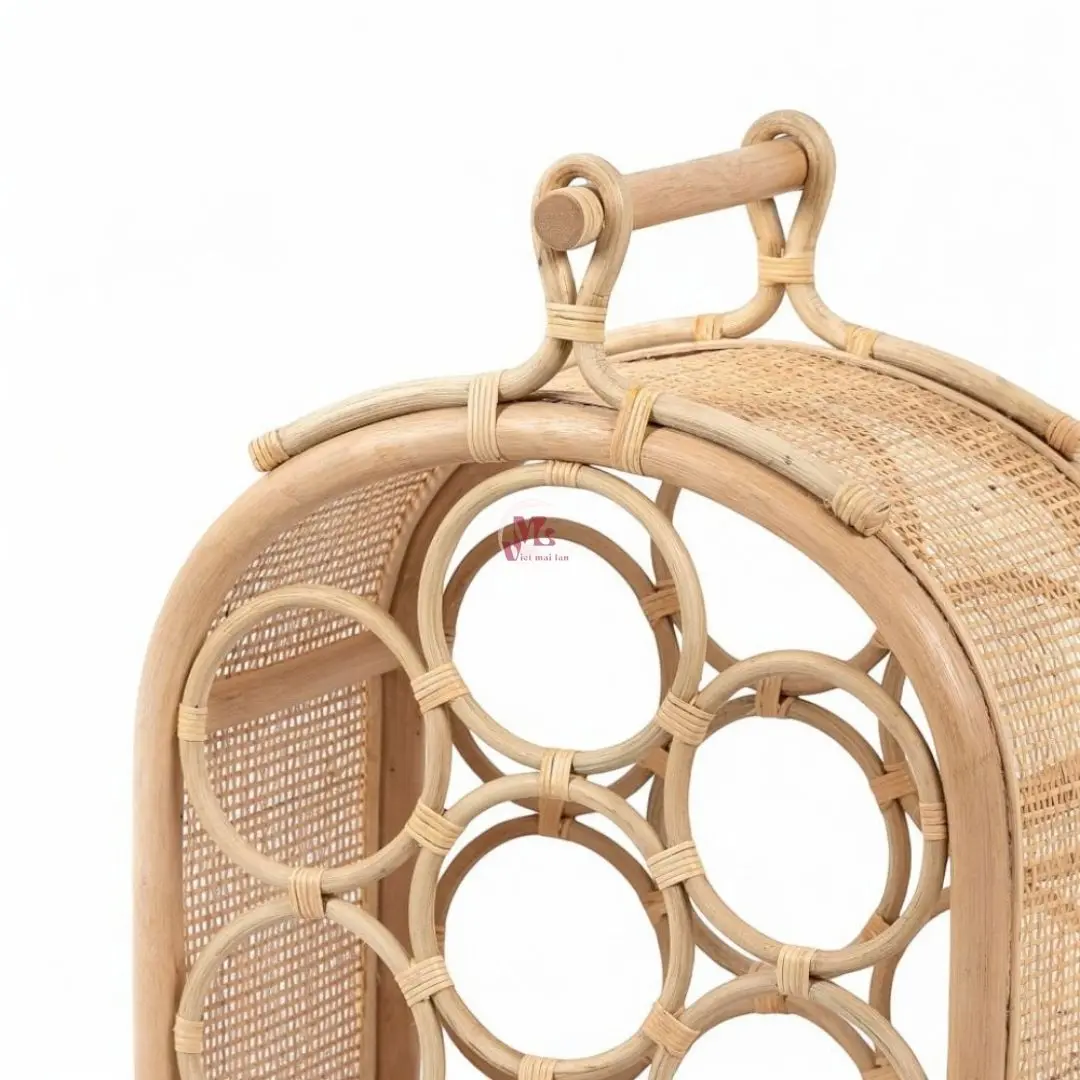 Rattan Wine Bottle Holder
