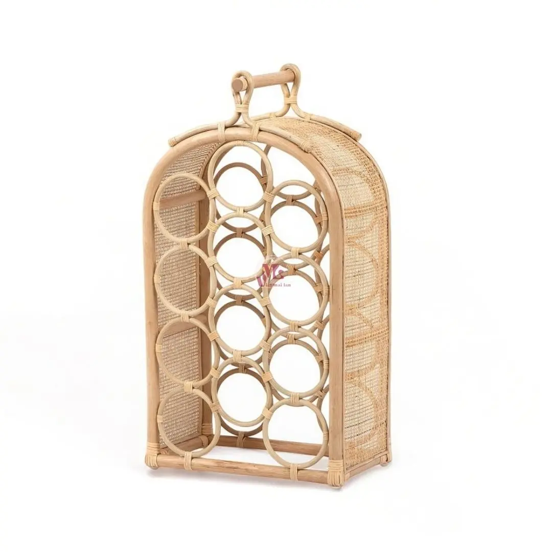 Rattan Wine Bottle Holder