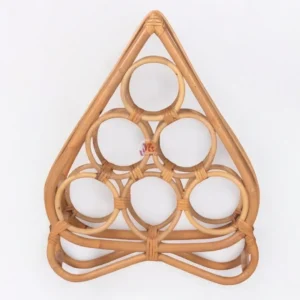 Natural Rattan Wine Rack