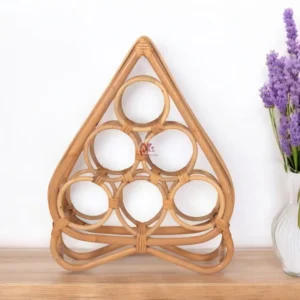 Natural Rattan Wine Rack