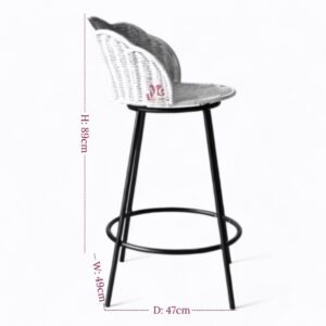 Rattan Height Bar Stools