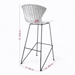 Outdoor Rattan Bar Stools