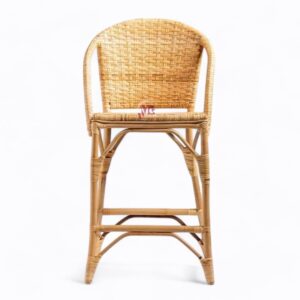 Rattan Bar Stool In Natural