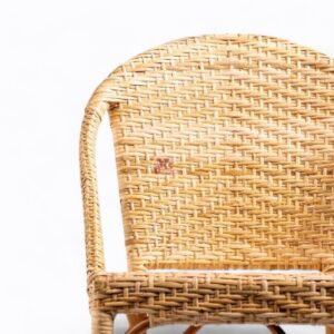 Rattan Bar Stool In Natural