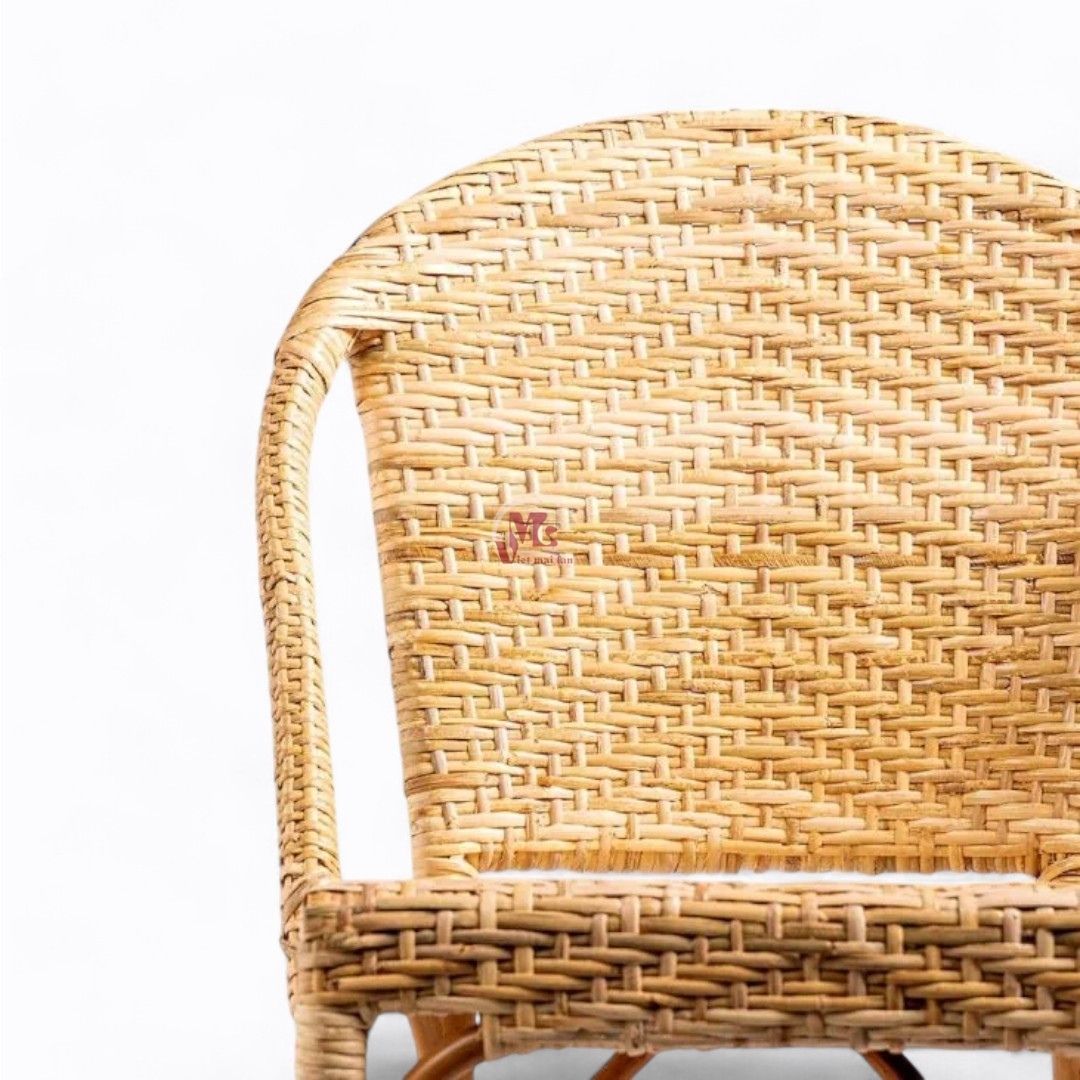 Rattan Bar Stool In Natural