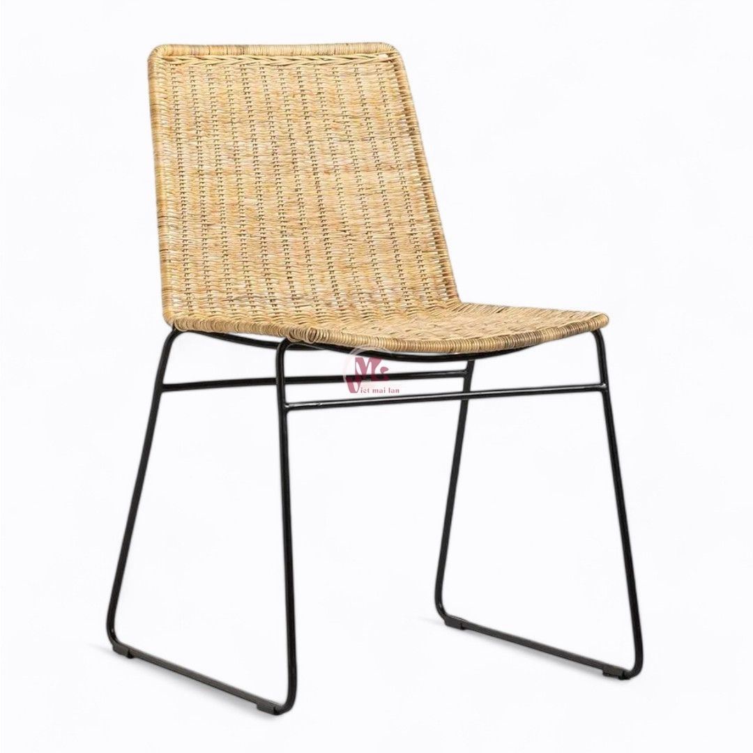 Modern Rattan Bar Stools