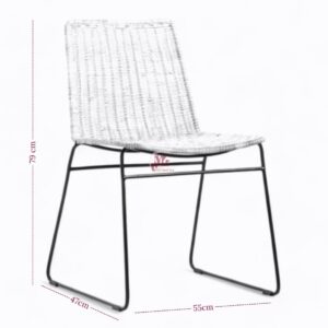 Modern Rattan Bar Stools