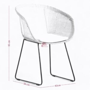 Brown Rattan Bar Stool