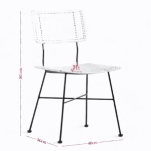 Natural Brown Rattan Bar Stools
