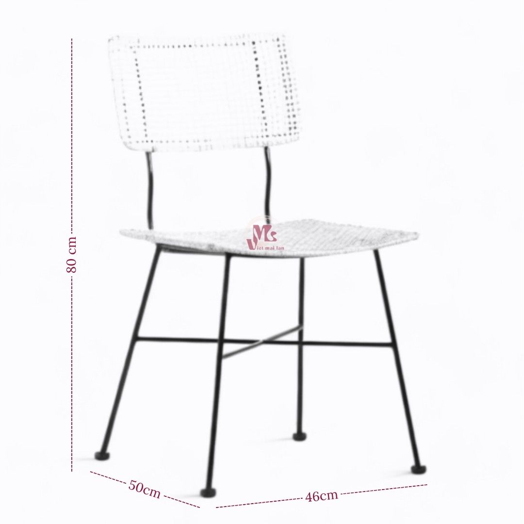 Natural Brown Rattan Bar Stools