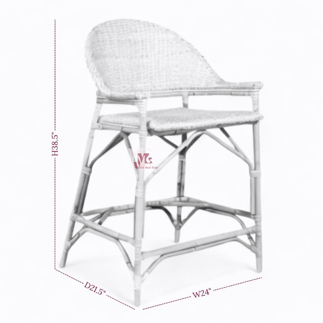 Wicker Bar Stools