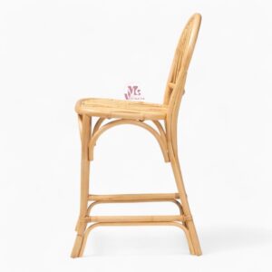 Natural Wicker Bar Chair