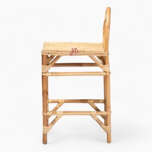 Simple Wicker Rattan Bar Chair