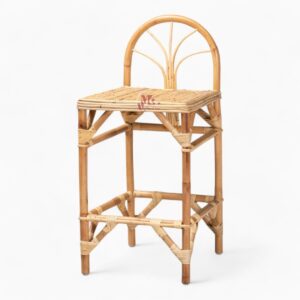 Simple Wicker Rattan Bar Chair