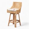 Natural Wicker Rattan Bar Stool