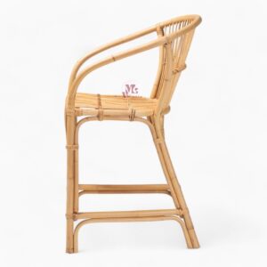 Rattan Bar Stool in Natural