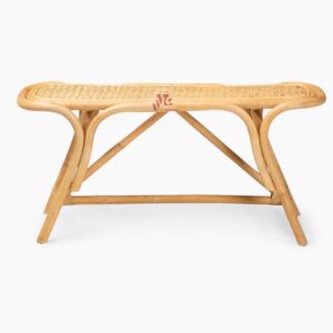 Modern Wicker Rattan Bench