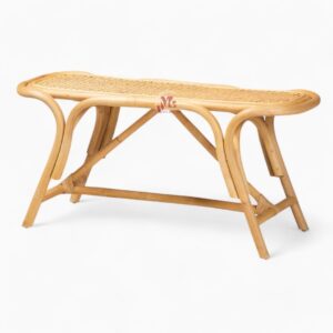 Modern Wicker Rattan Bench