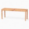 Modern Rattan Bench