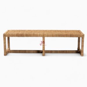 Natural Seagrass Bench
