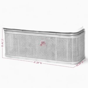 Natural Rattan Bench Chair