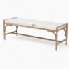 Natural Woven Seagrass Bench