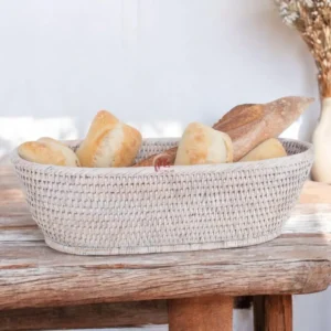 Wicker Rattan Bread Basket