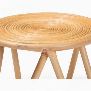 Round Wicker Rattan Coffee Table