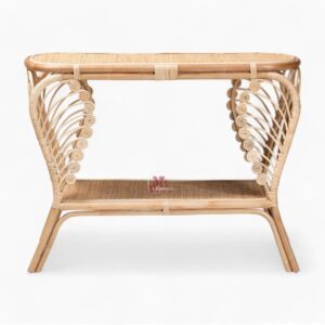 Large Wicker Rattan Coffee Table