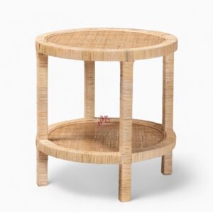 Natural Woven Rattan Coffee Table