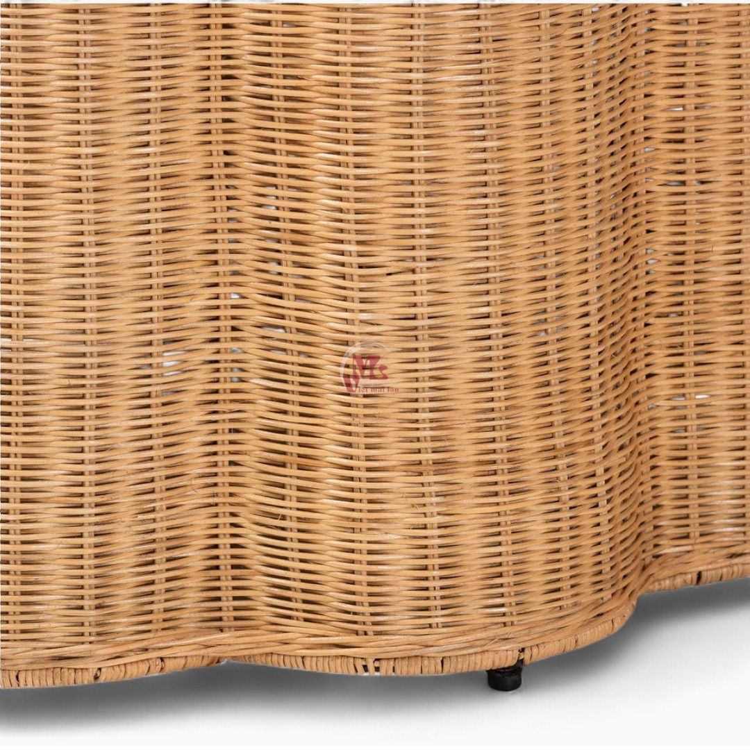 Woven Rattan Coffee Table