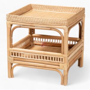 Natural Wicker Coffee Table