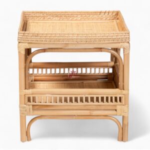 Natural Wicker Coffee Table