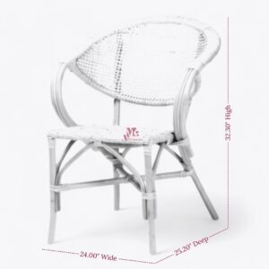 Natural Wicker Dining Chair